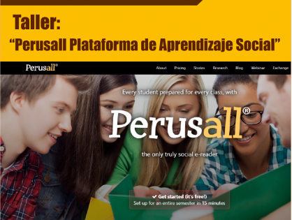 Taller “Perusall plataforma de aprendizaje social”